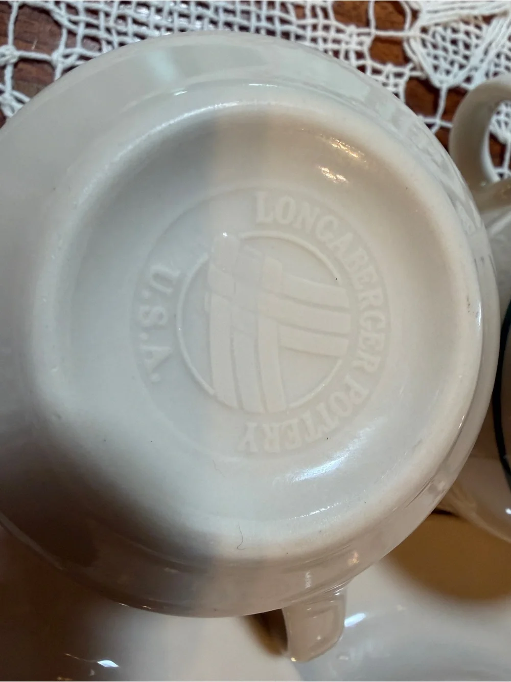 Vintage woven traditions Green Heritage Longaberger lot of 4